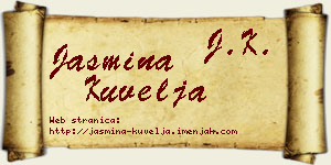 Jasmina Kuvelja vizit kartica
